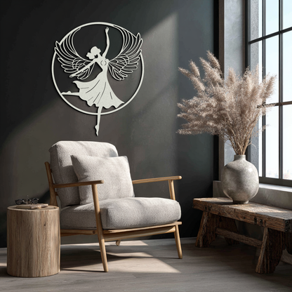 Angel Dancer Metal Wall Art