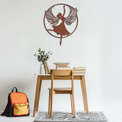 Angel Dancer Metal Wall Art