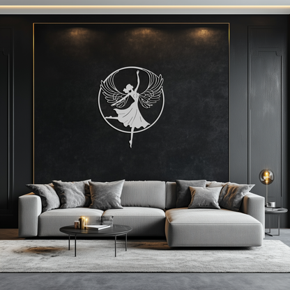 Angel Dancer Metal Wall Art