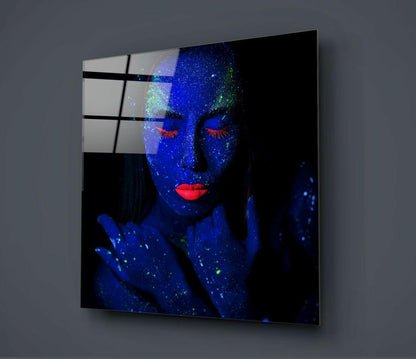 Women's Portrait Glass Wall Art
