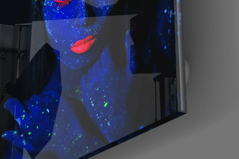 Women's Portrait Glass Wall Art