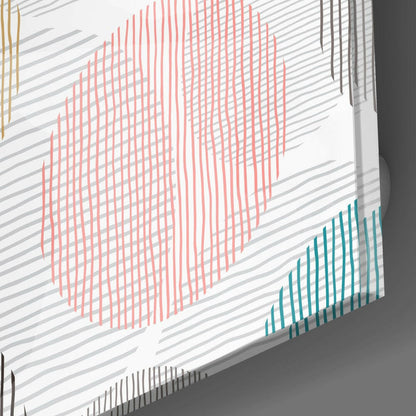 Soft Spots Glass Wall Art