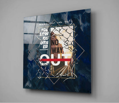 Draw Your Way Glass Wall Art