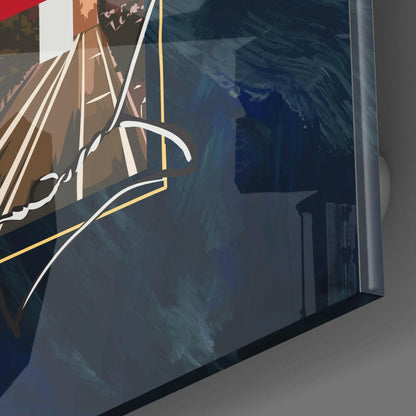 Draw Your Way Glass Wall Art