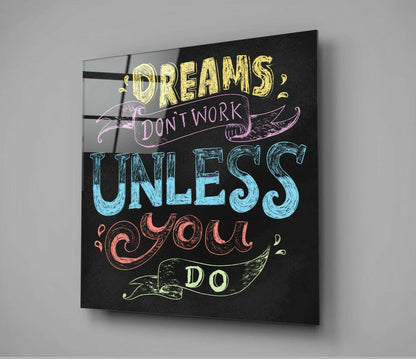 Dreams Glass Wall Art