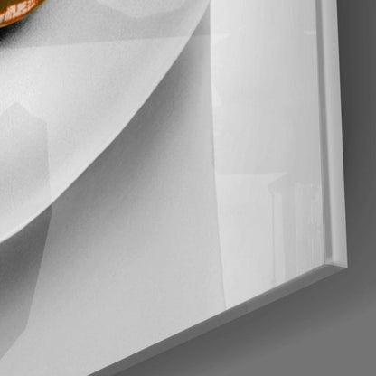 Red Lips Glass Wall Art
