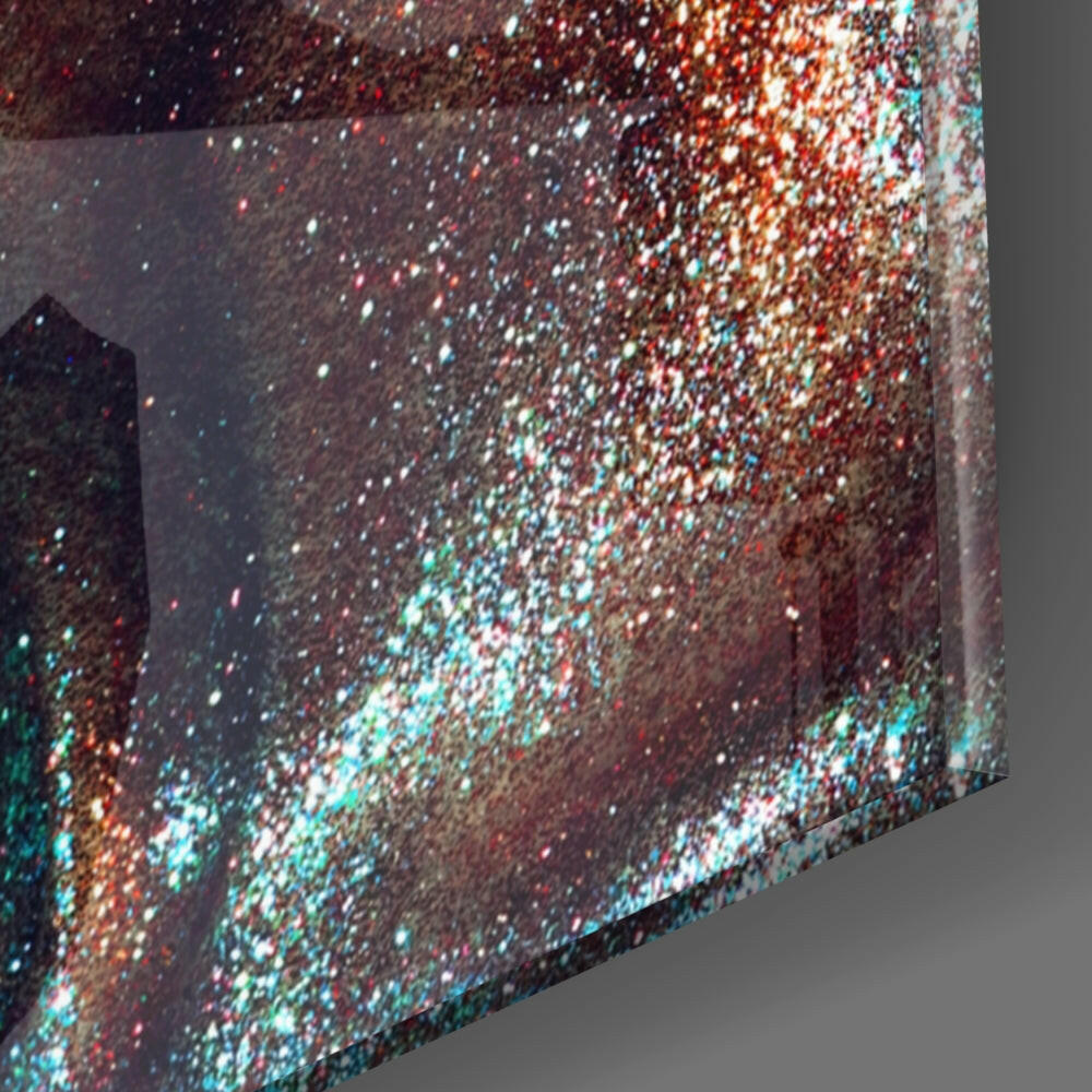 Woman's Portrait Glass Wall Art