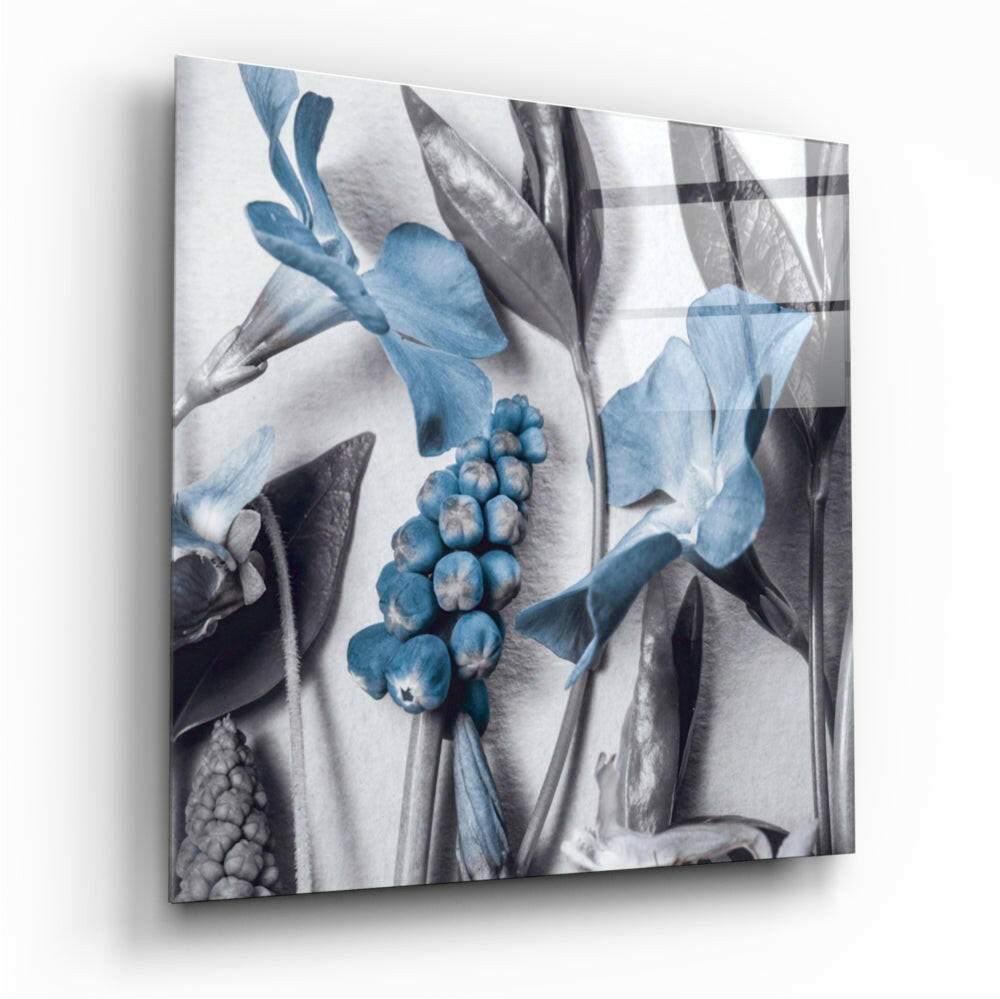 Lily glass wall art tempered glass print