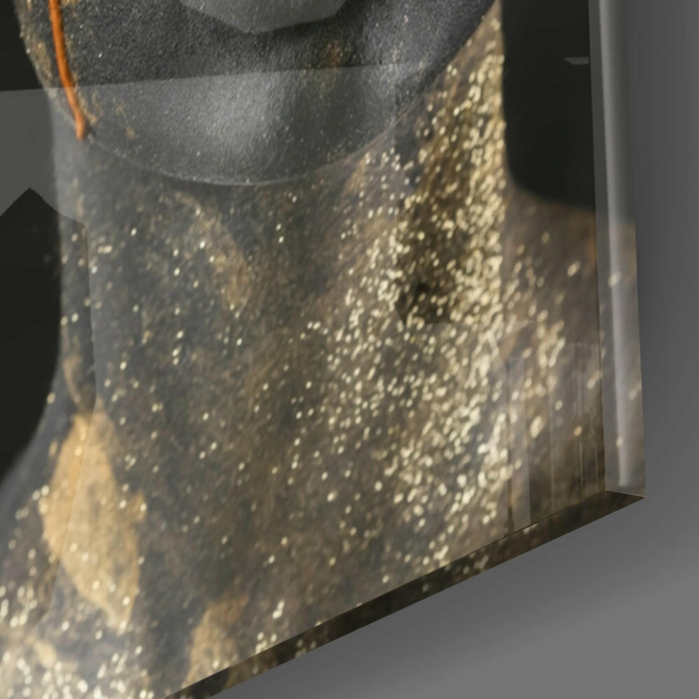 Woman's Portrait Glass Wall Art