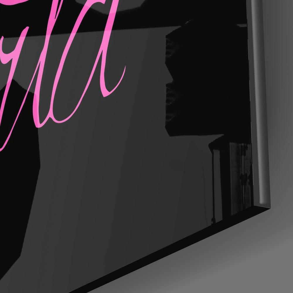Change Your World Glass Wall Art