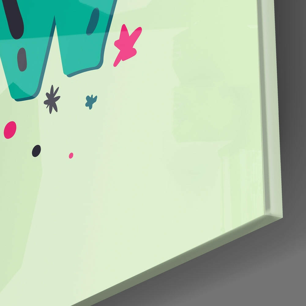 Start Now Glass Wall Art