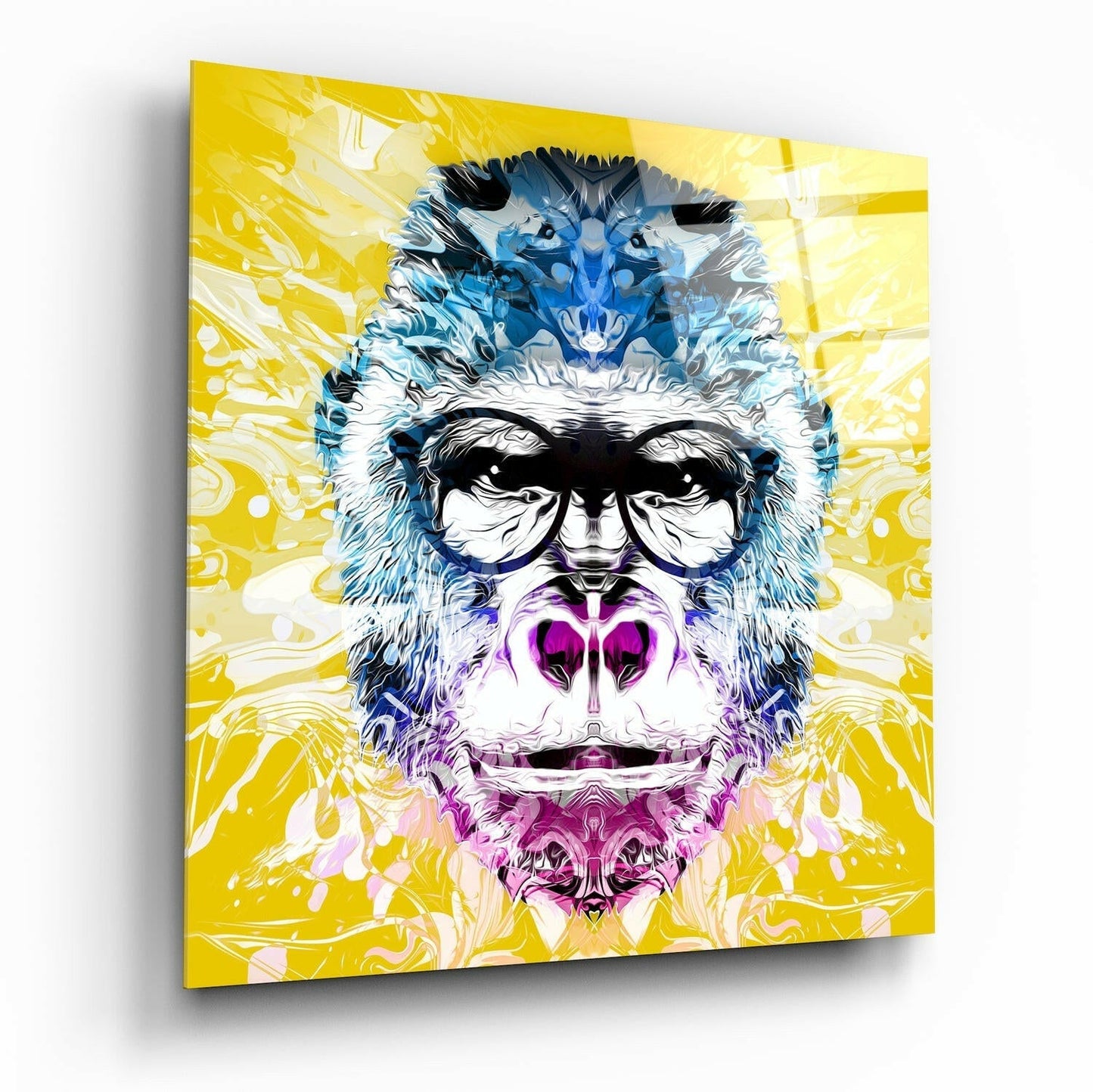 Gorilla glass wall art tempered glass print