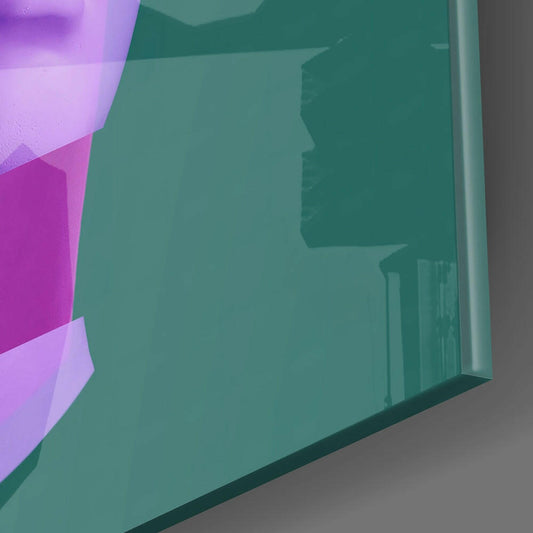 Sculpture Glass Wall Art