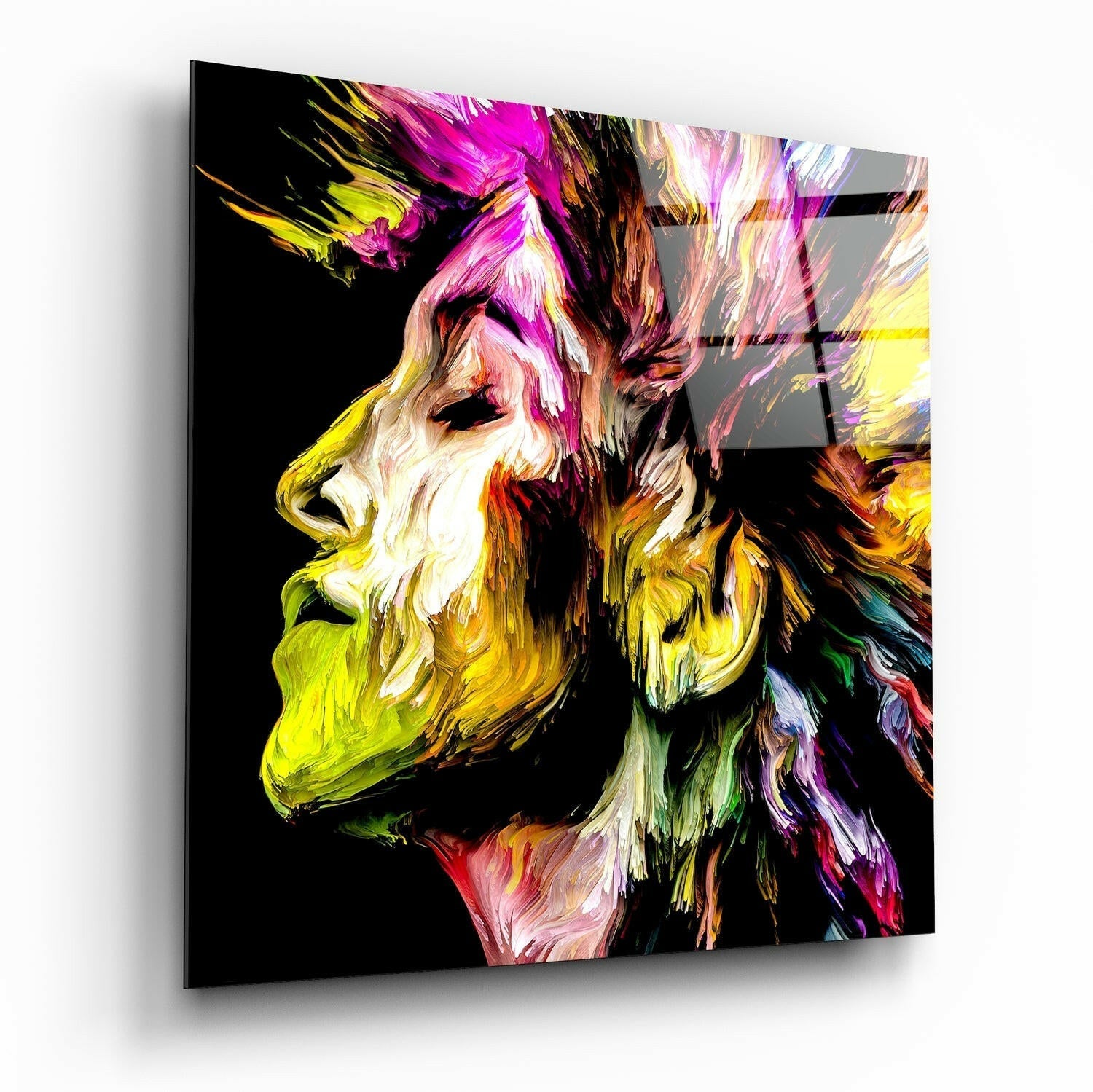 Thought Generation glass wall art tempered glass print