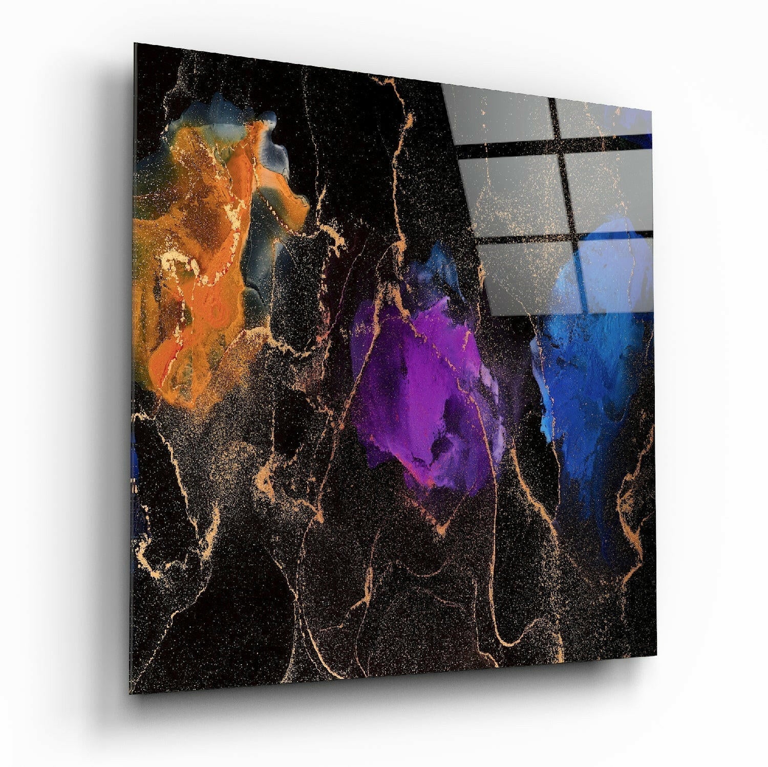 Energy glass wall art printed on tempered glass