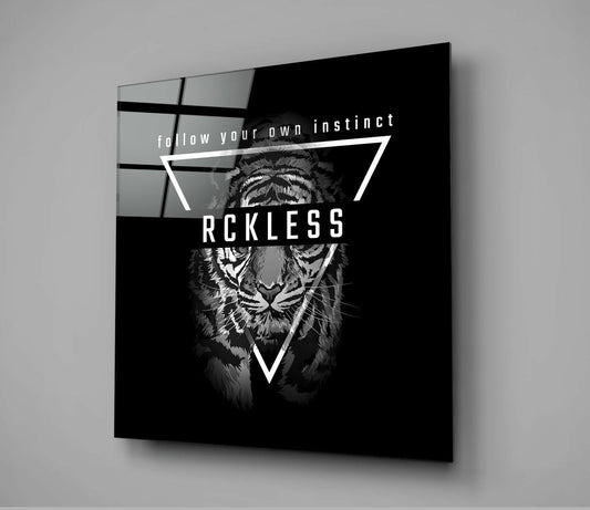 Watch the Instinct Glass Wall Art