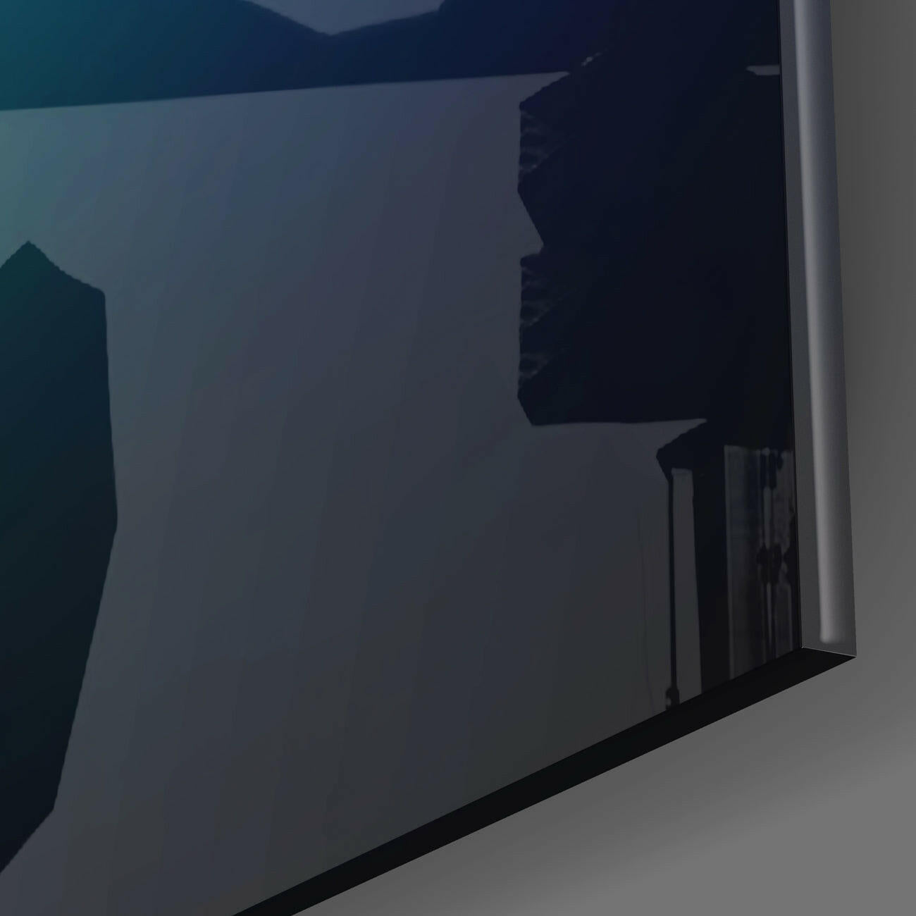 Limits Glass Wall Art