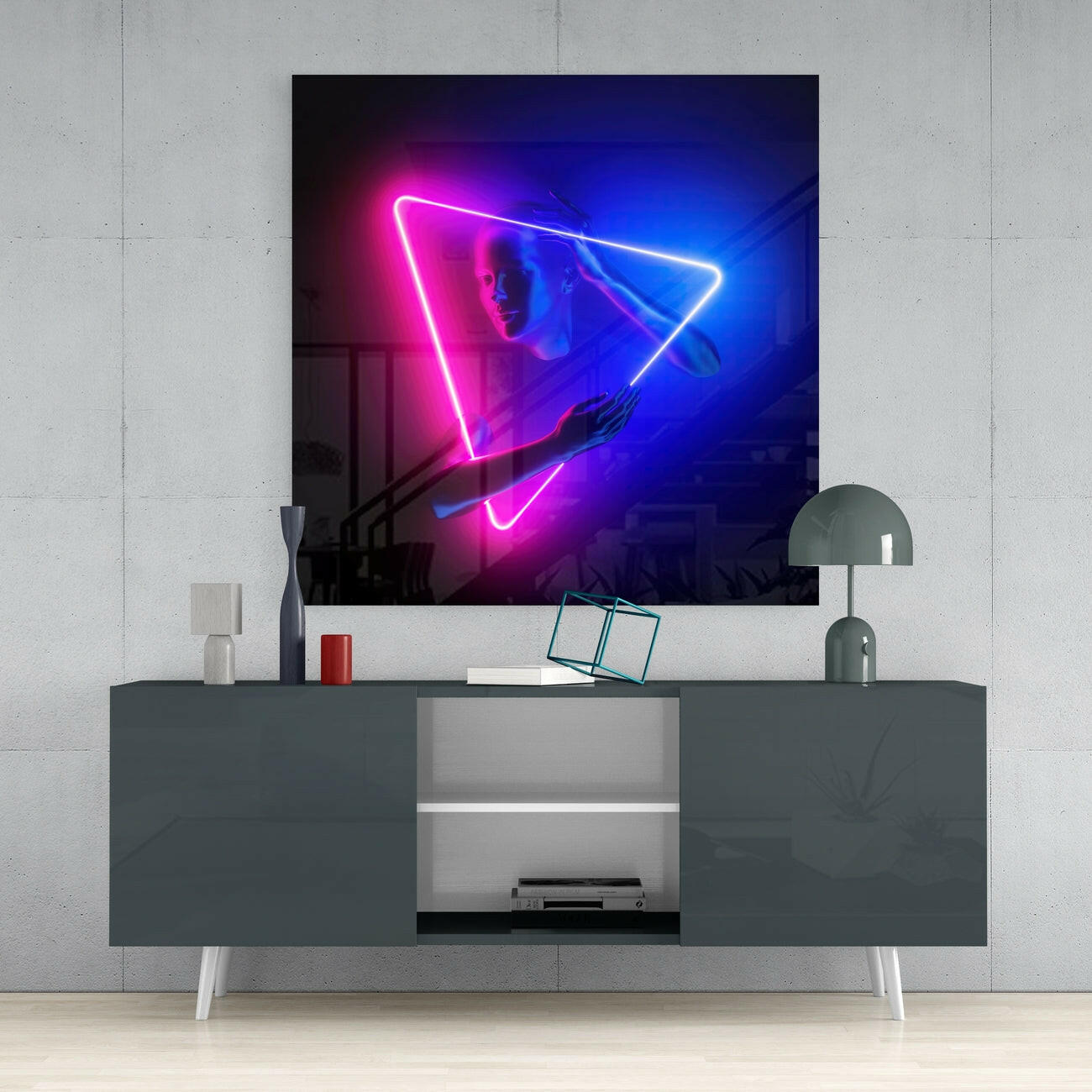 Limits Glass Wall Art