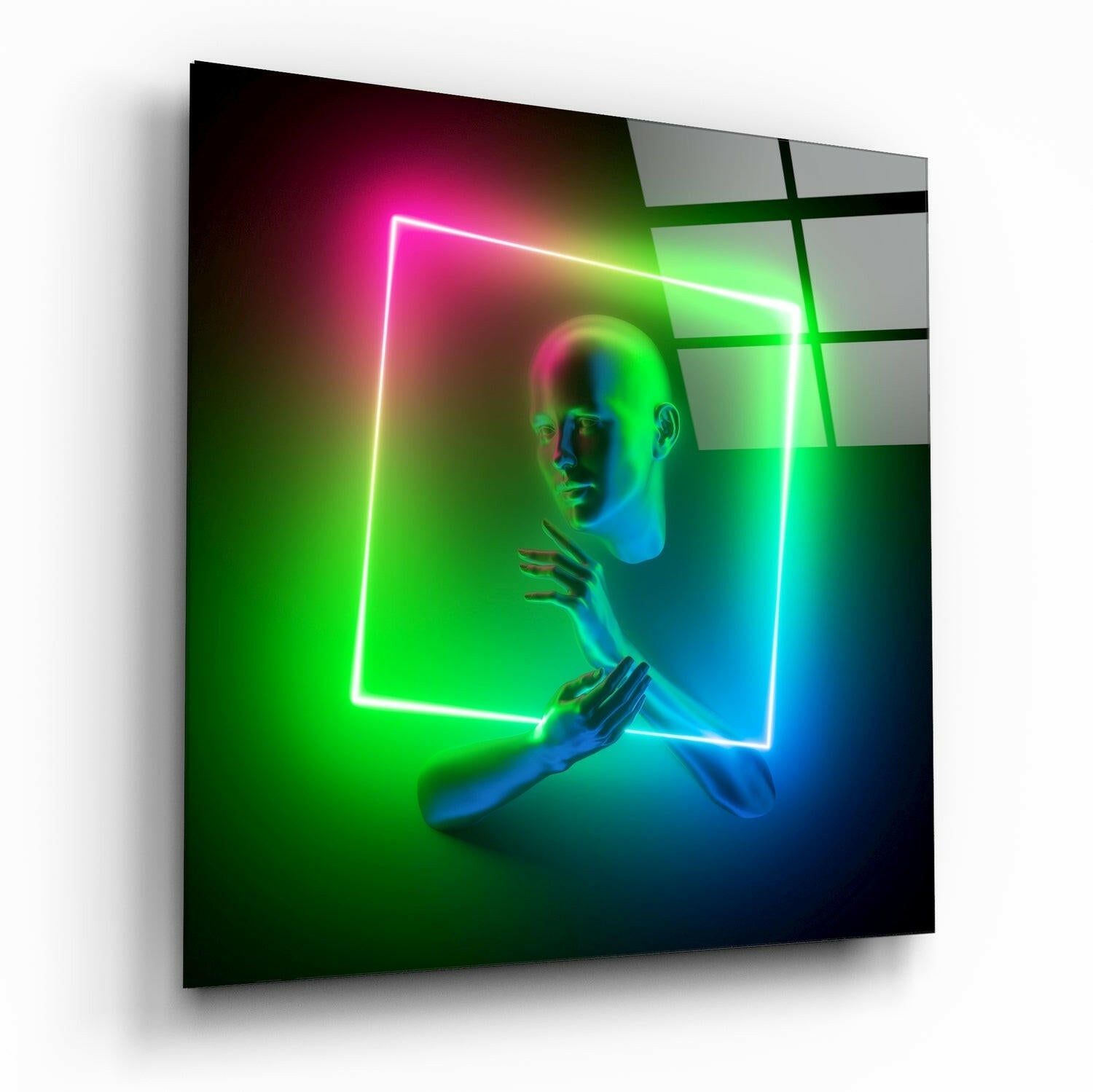 Limits Glass Wall Art printed on tempered glass