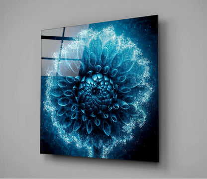 Flower Glass Wall Art