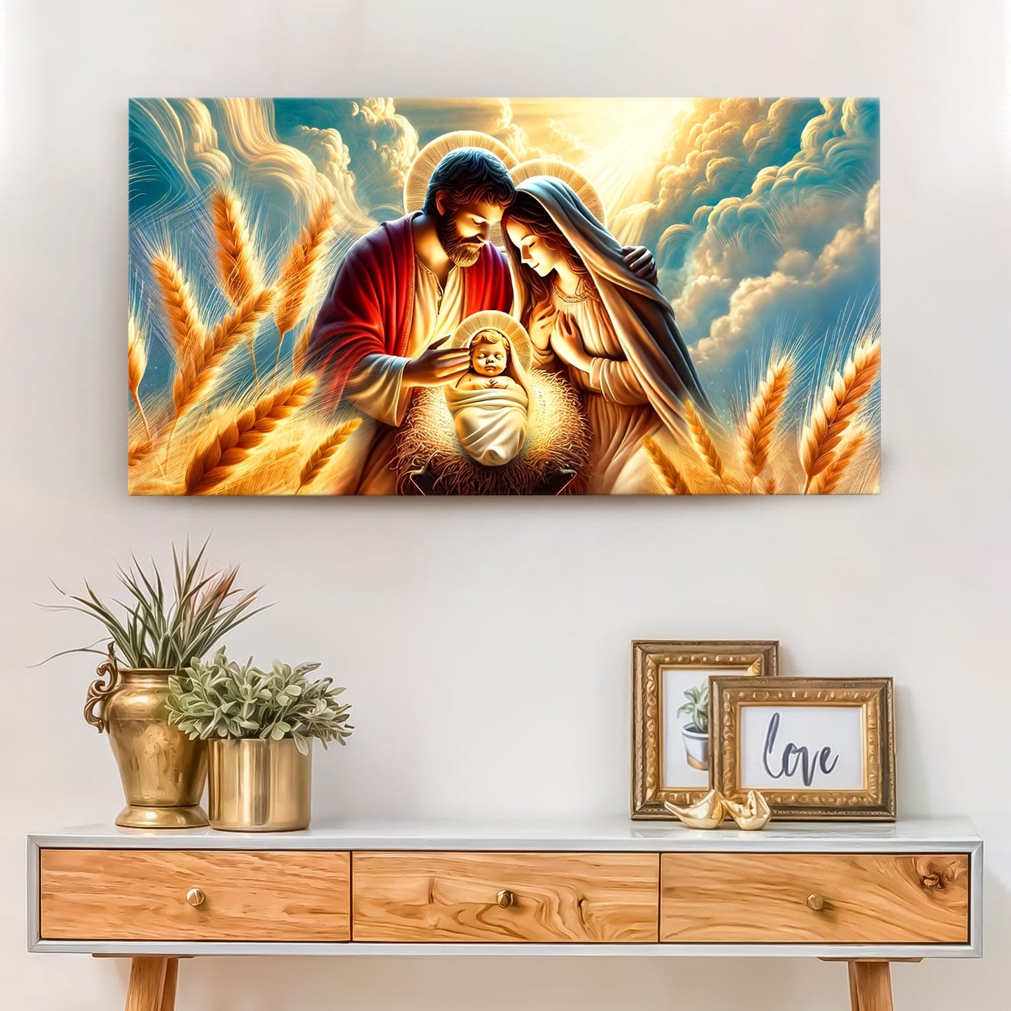 3D Faith Canvas Wall Art V