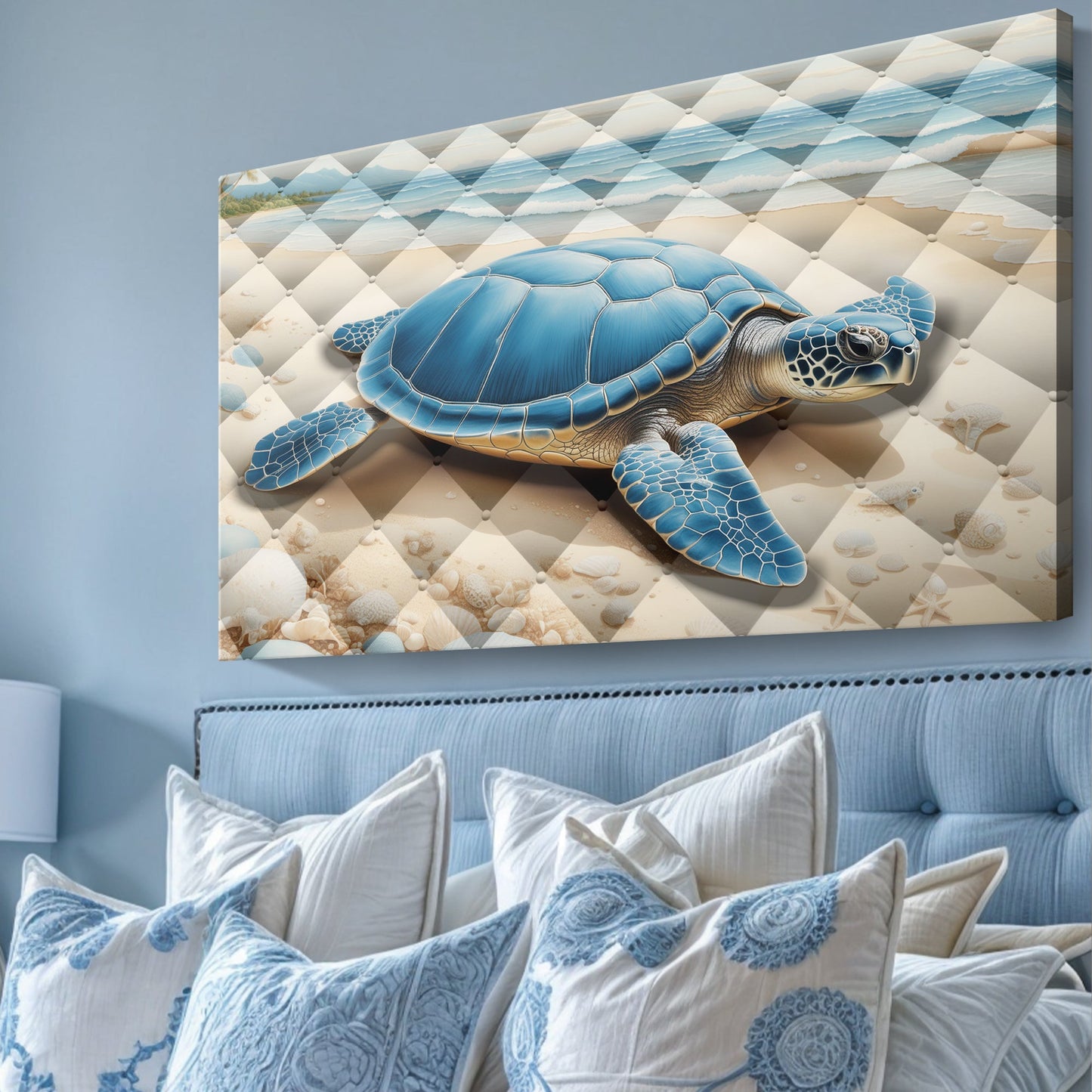 3D Coastal Canvas Wall Art V
