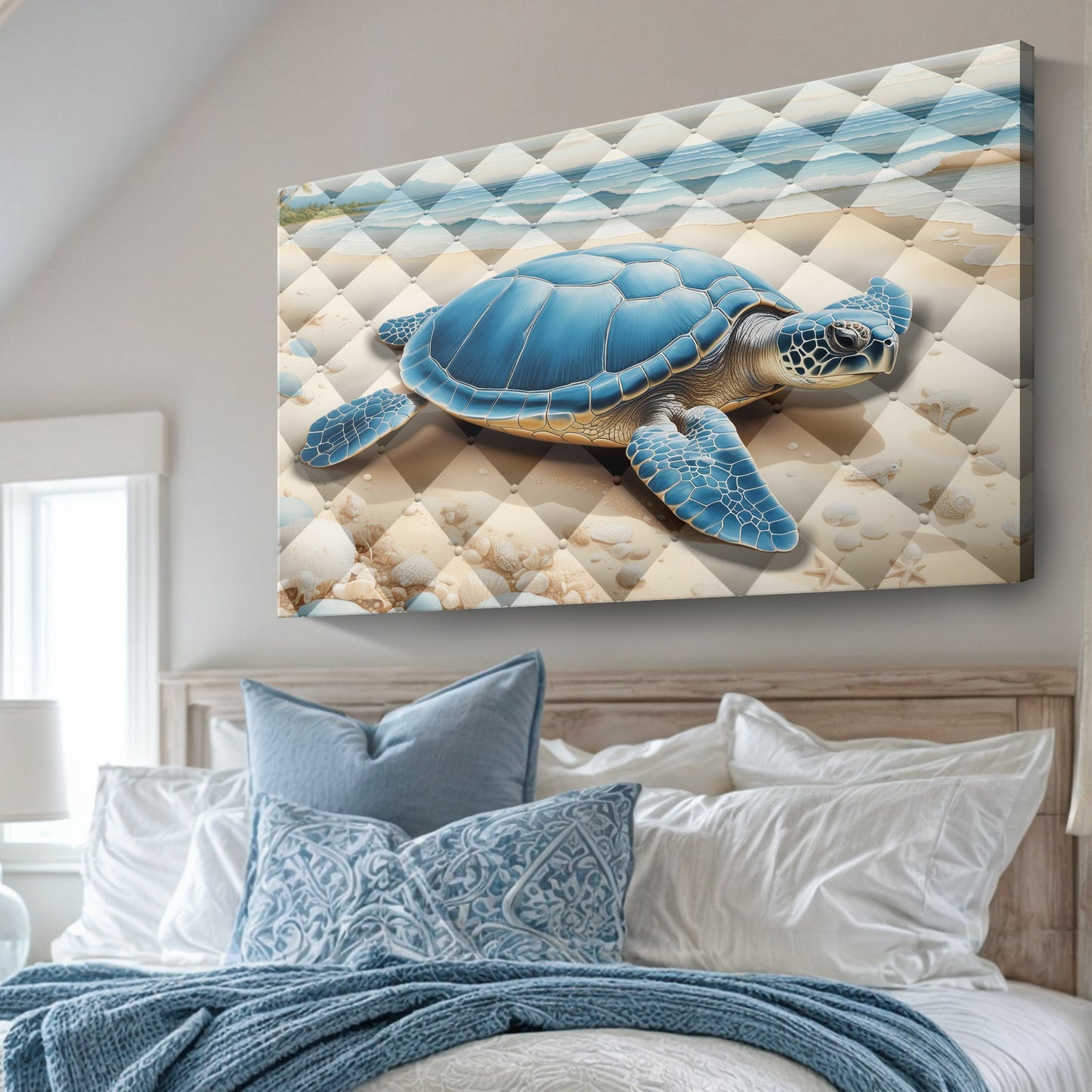 3D Coastal Canvas Wall Art V