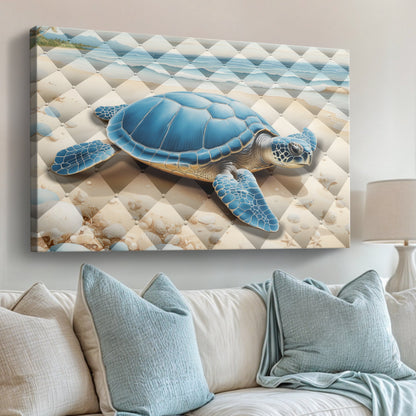 3D Coastal Canvas Wall Art V