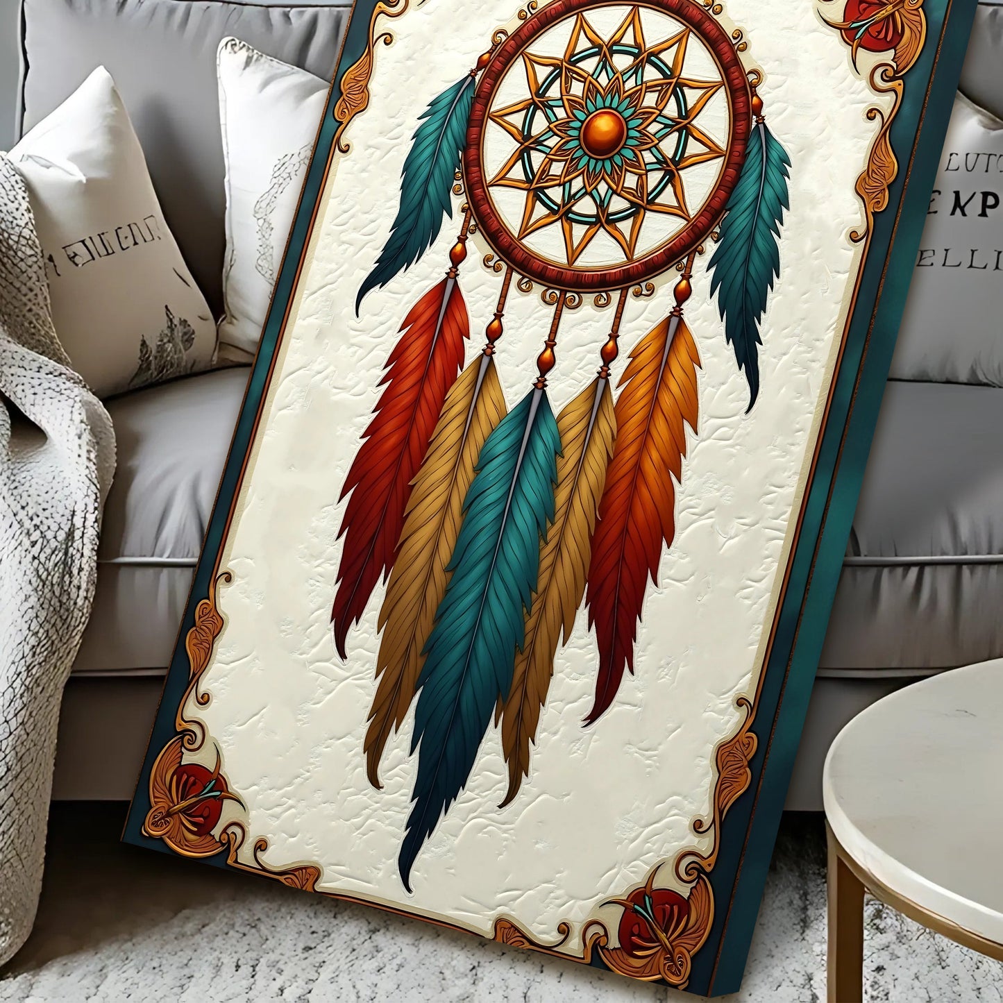 Whispering Feathers Canvas Print