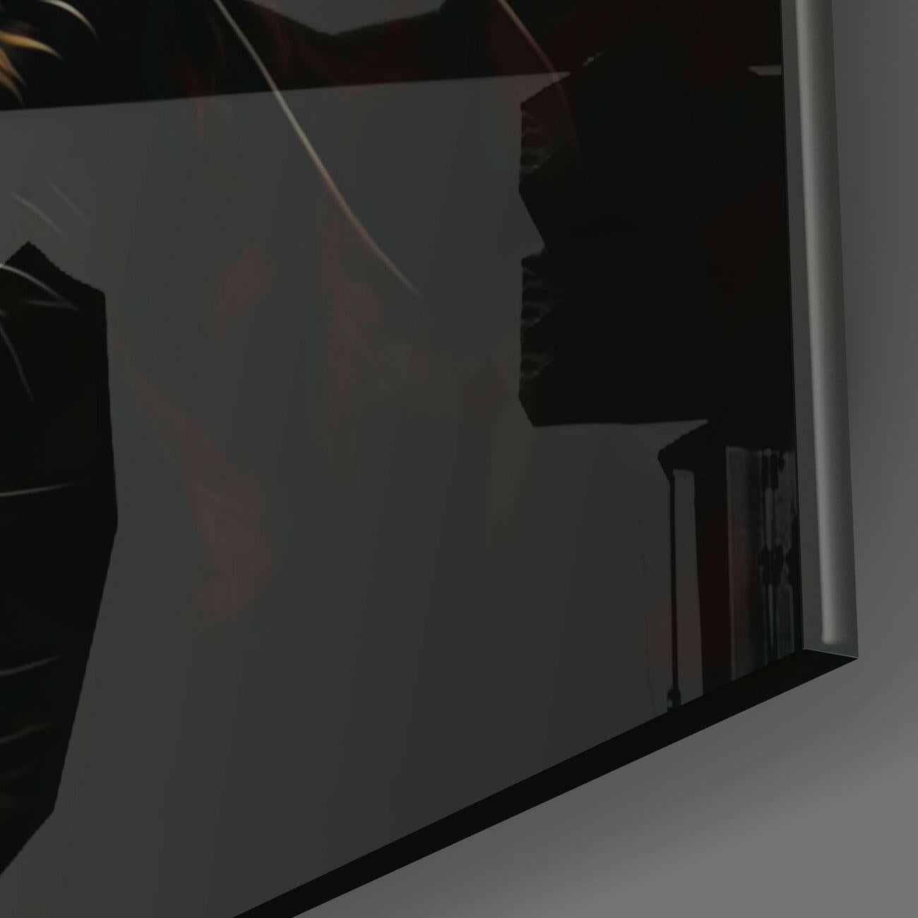 Leopard Glass Wall Art