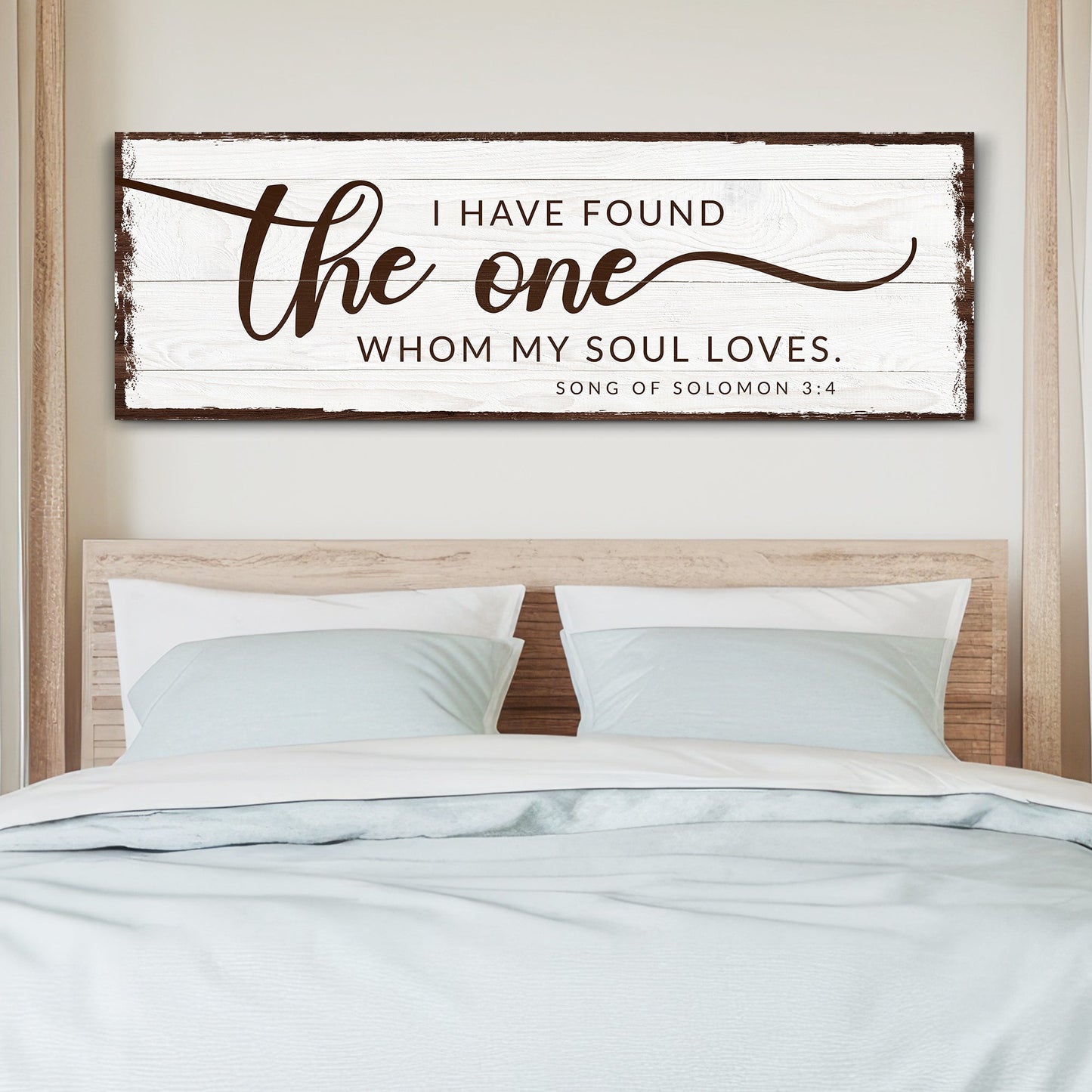 I Have Found The One My Soul Loves Faith Canvas