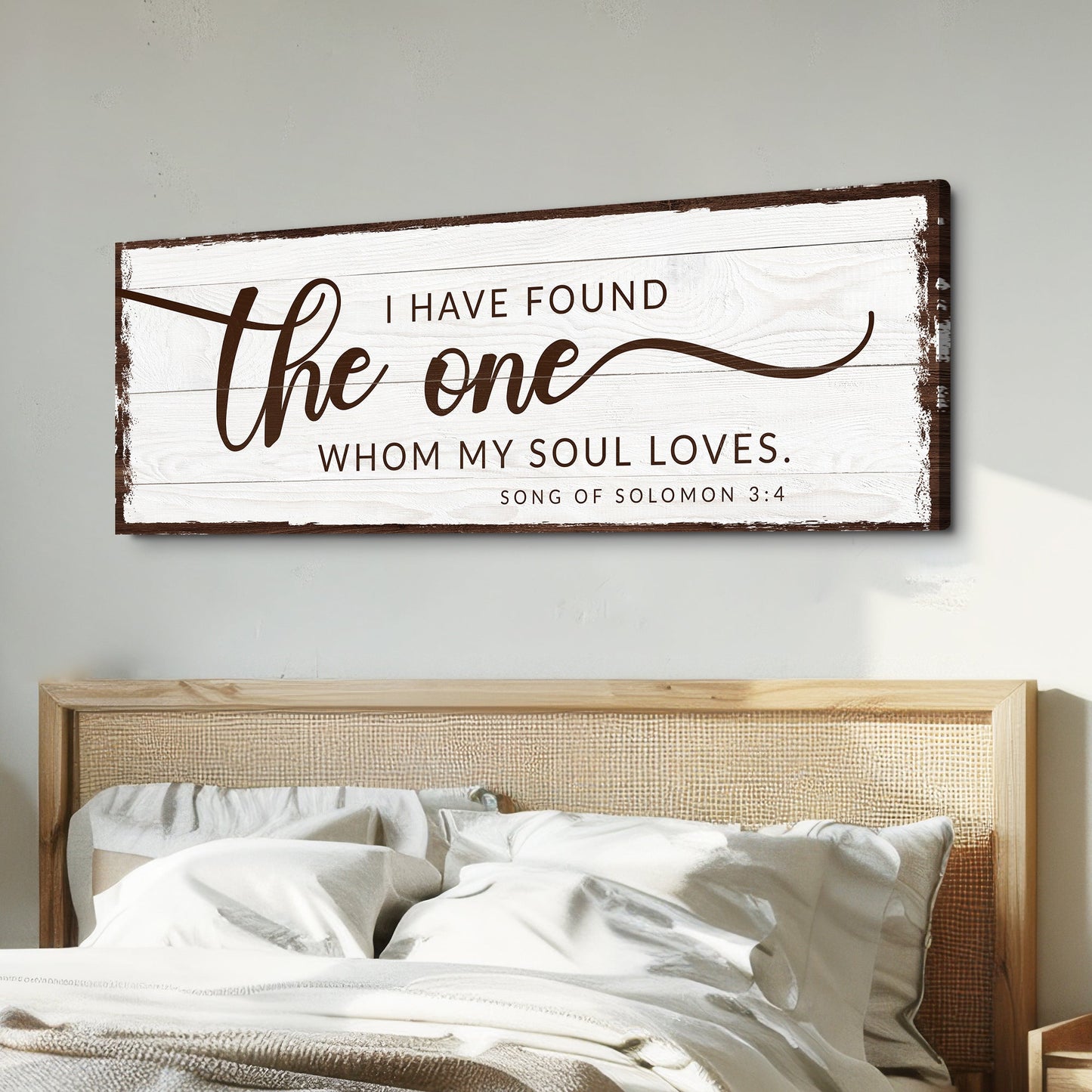 I Have Found The One My Soul Loves Faith Canvas