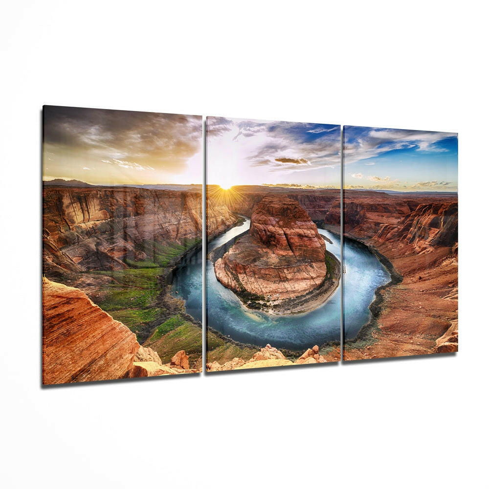 Grand Canyon Glass Wall Art