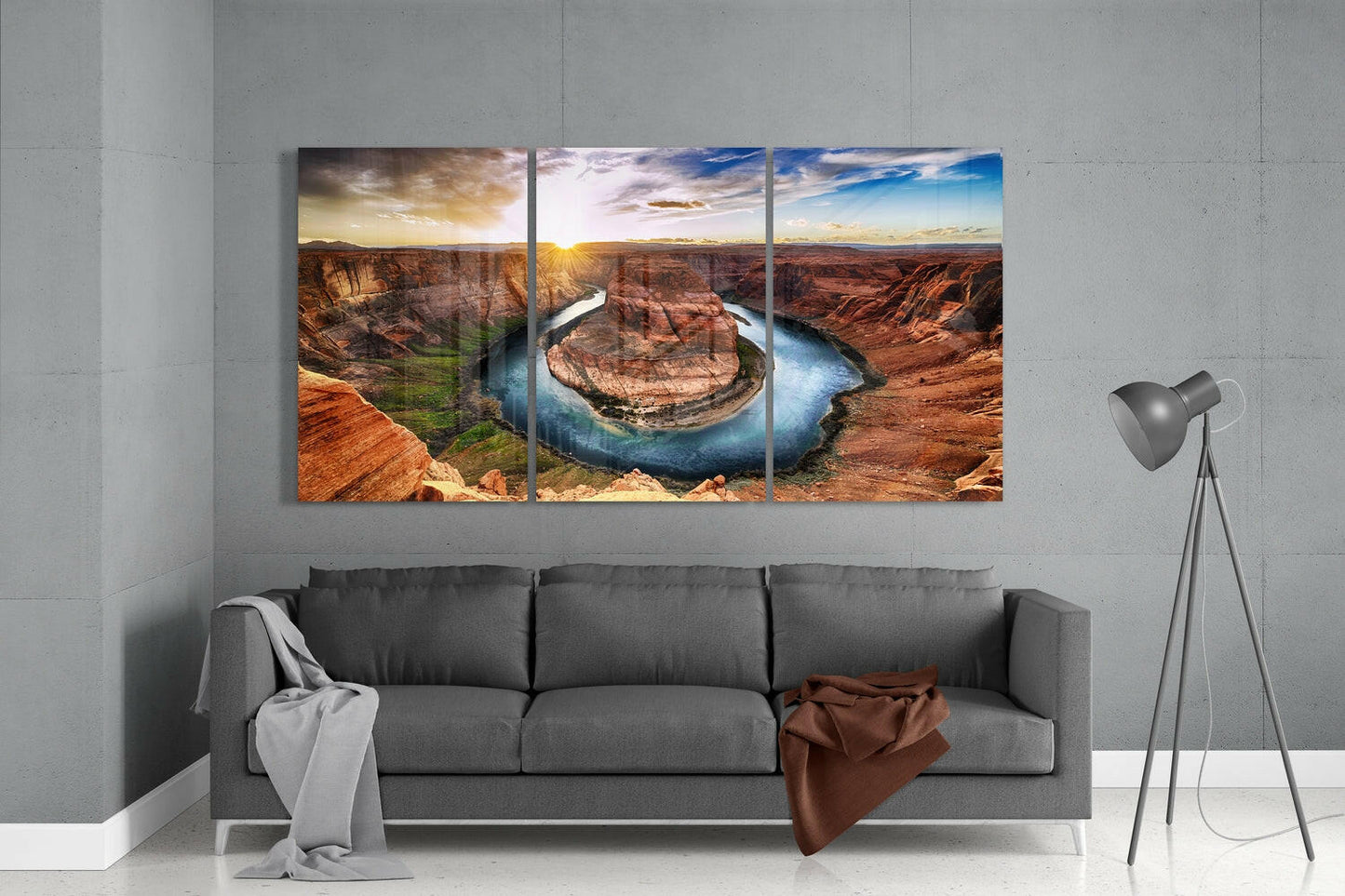 Grand Canyon Glass Wall Art