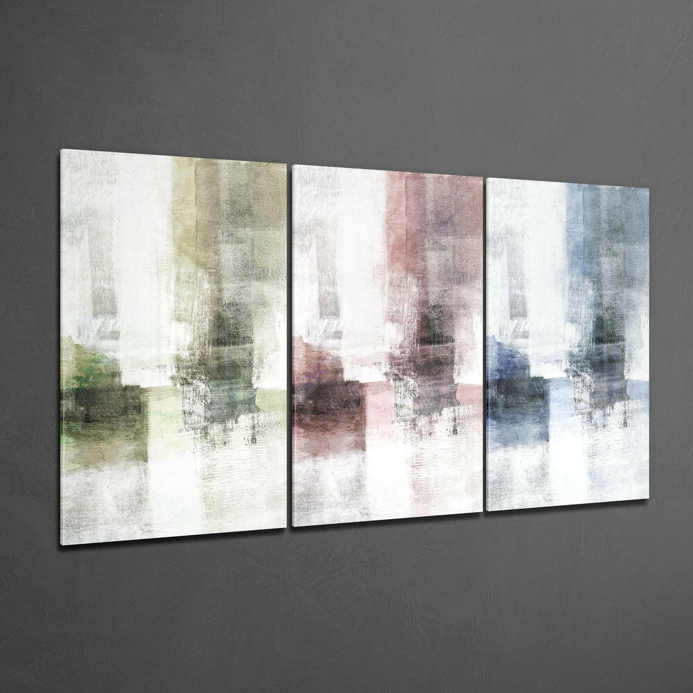 Pastel Colors Glass Wall Art