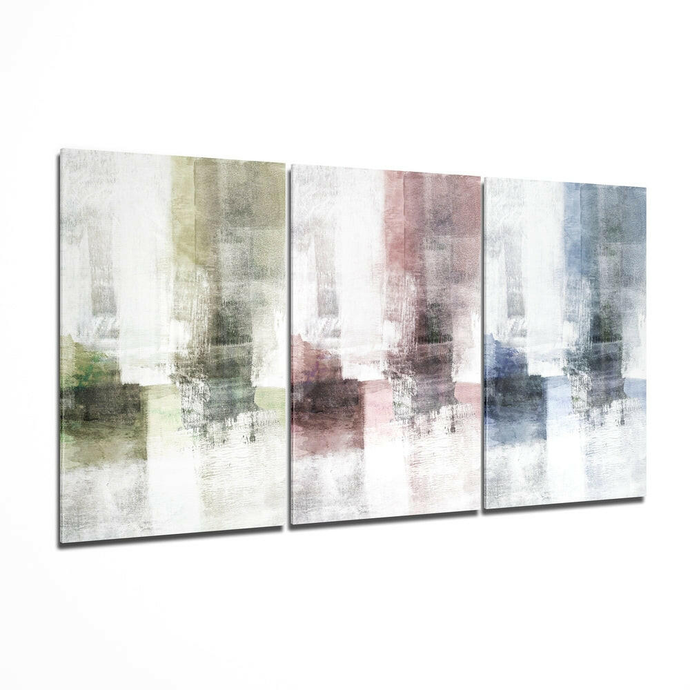 Pastel Colors Glass Wall Art