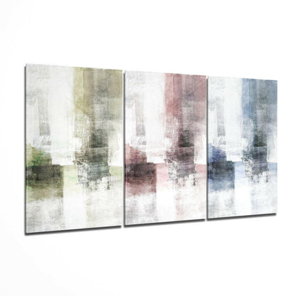 Pastel Colors Glass Wall Art