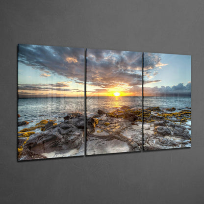 Sunset Glass Wall Art