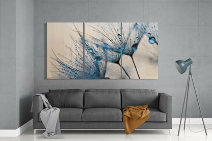Dandelion Glass Wall Art