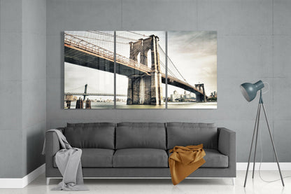 New York Glass Wall Art