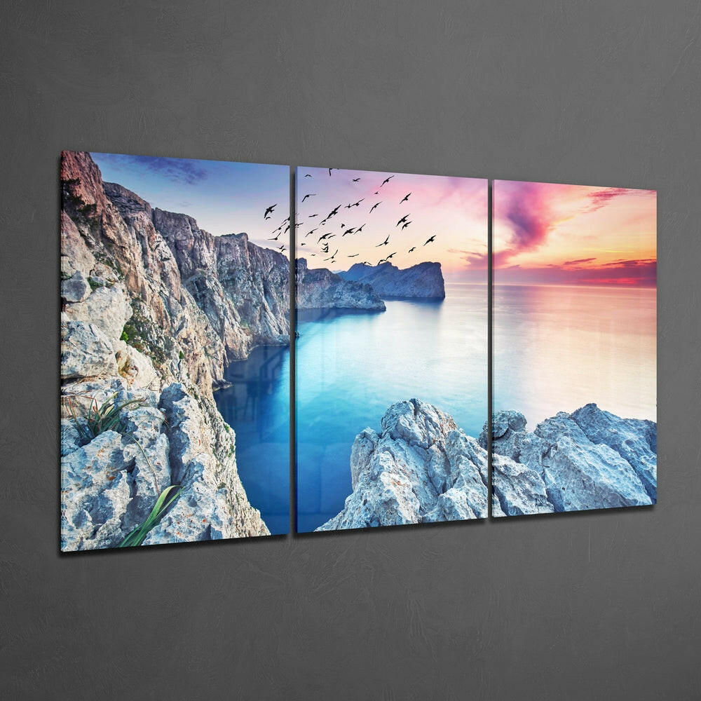 Coastal Glass Wall Art