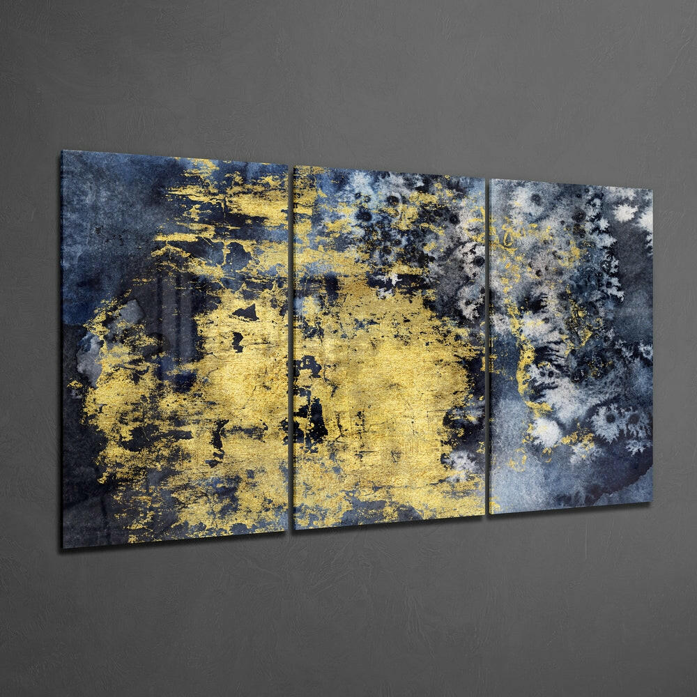 Gold Stain Glass Wall Art