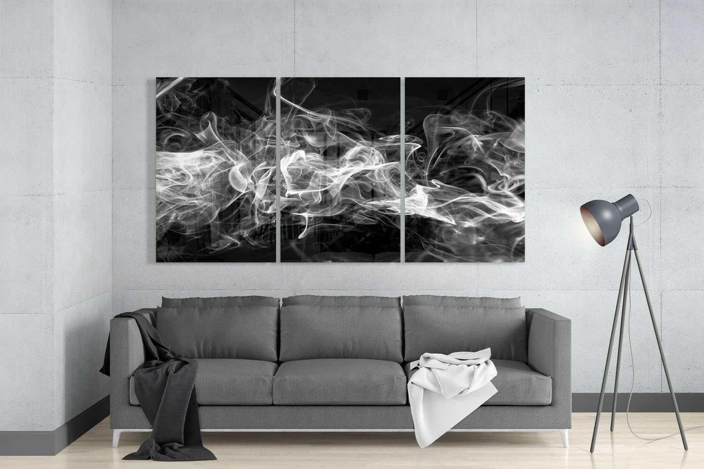 Smoke Glass Wall Art