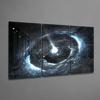 Space Glass Wall Art