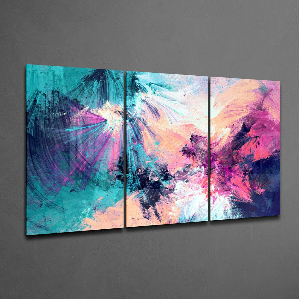 Colors Glass Wall Art