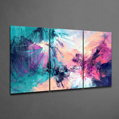 Colors Glass Wall Art
