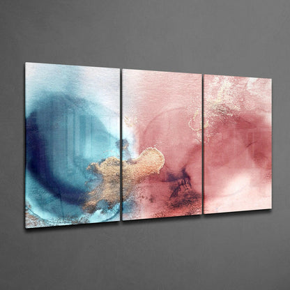 Soft Colors Glass Wall Art