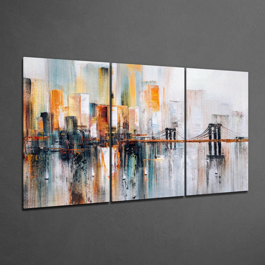 Abstract Shapes 10 Glass Wall Art