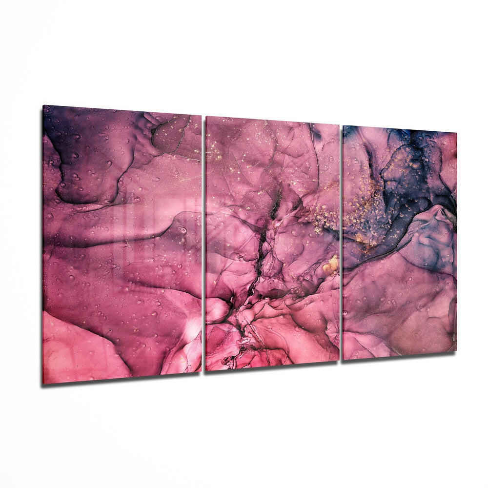 Magic Colors glass wall art printed on tempered glass