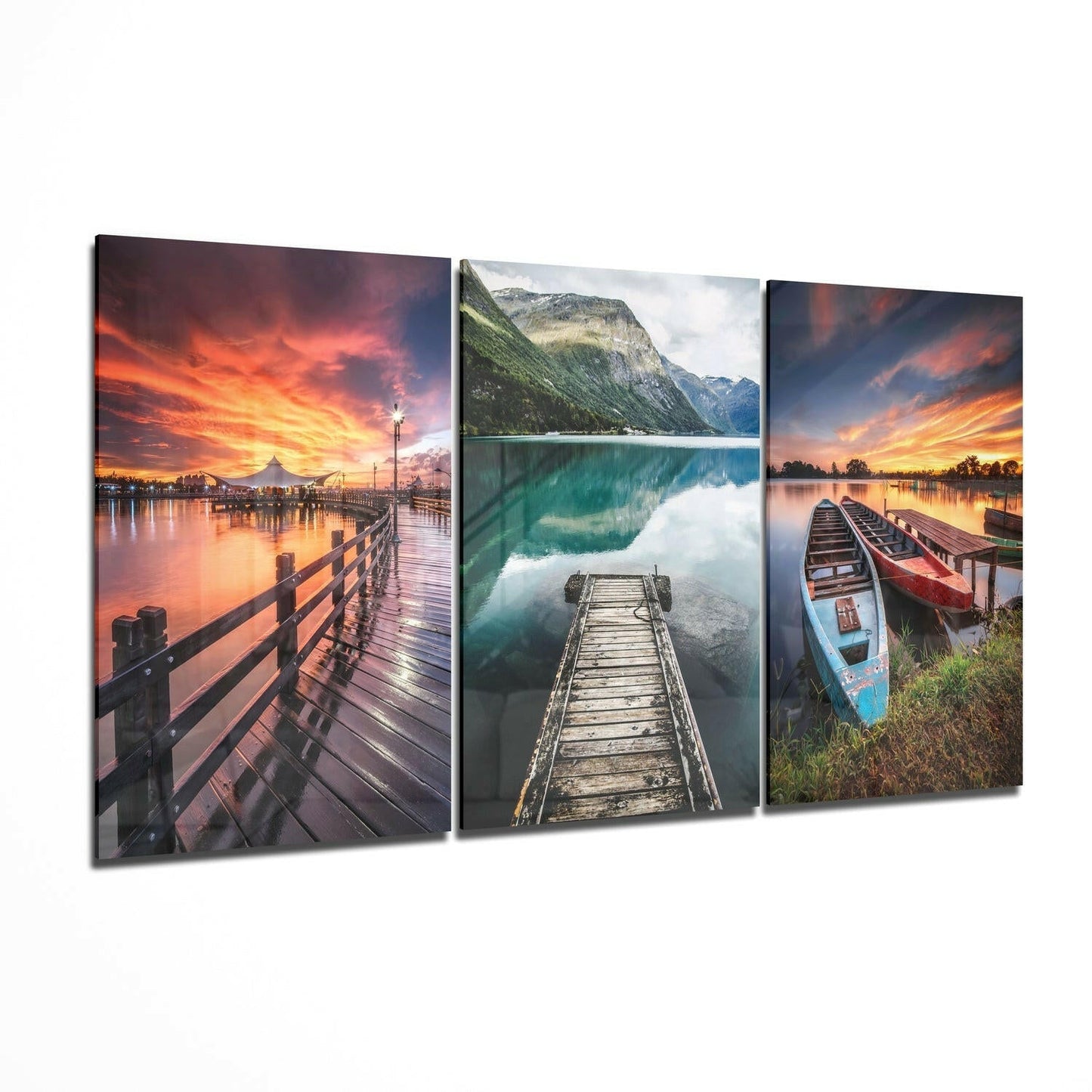 Pier glass wall art print